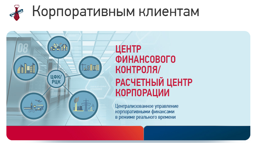 Предложения корпоративным клиентам от банка Россия